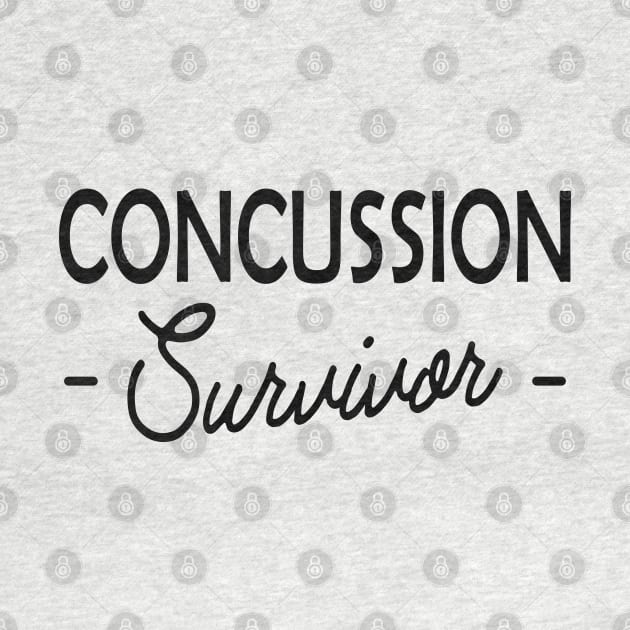 Concussion Survivor by KC Happy Shop